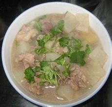 羊肉丸三色湯