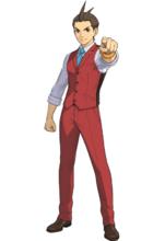 Bill Games - Phoenix Wright, conhecido como Ryūichi Naruhodō (成歩