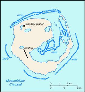歐羅巴島地形圖