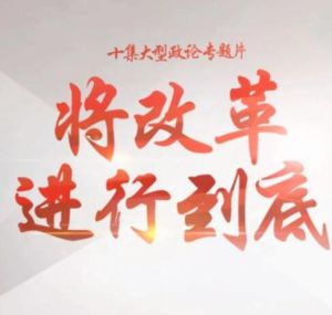 將改革進行到底