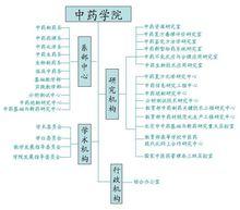 中藥學院機構設定圖