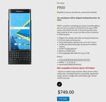 BlackBerry Priv