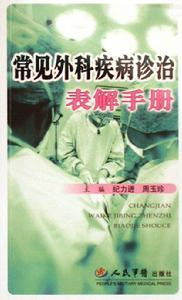 《常見外科疾病診療表解手冊》