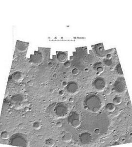 全月球三維數字地形圖