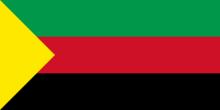 該運動所要建立的阿扎瓦德國家的國旗