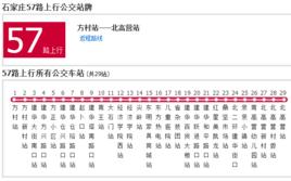 石家莊公交57路