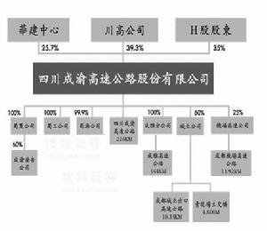 四川成渝集團構架圖