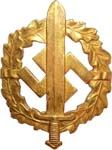 金質衝鋒隊軍事體育章