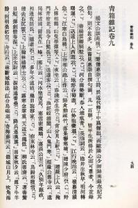 《青箱雜記》