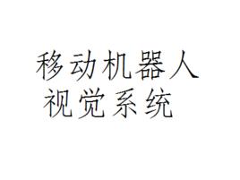 移動機器人視覺系統