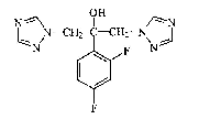 氟康唑結構式