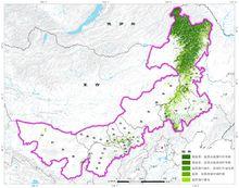 內蒙古林地生態系統