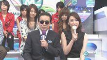 圖為2007年7月13日主持Music Station