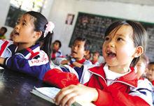 打洛鎮上學的緬甸孩子