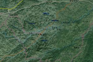 鳳凰縣新場鄉衛星地圖