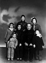 1950年程潛與郭翼青和女兒們