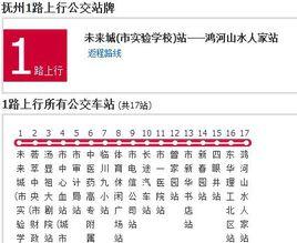 撫州公交1路