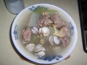 鮮蛤冬瓜排骨湯