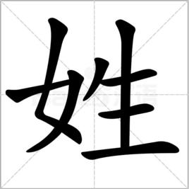 姓[漢字]