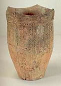 前期的陶器-平底深缽形陶器（蟹澤遺址出土）