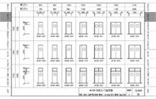 M1FM1木防火門選用圖