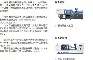 寧波海天塑機集團有限公司