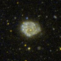 NGC 4189 GALEX 彩色圖