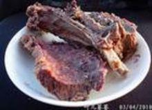 新疆哈薩克美食熏馬肉