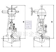 J961HY電動焊接截止閥