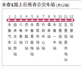 永春公交1路