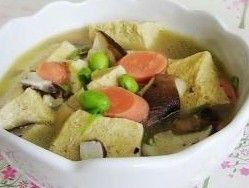 什錦凍豆腐湯