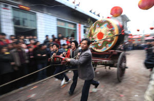 跑鼓車比賽