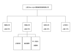 NEW STYLE新絲路模特教育股權架構