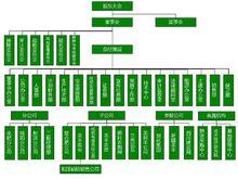 公司組織機構示意圖