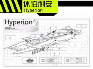 休伯利安號武器構造圖