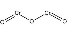 三氧化二鉻結構式