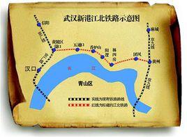 武漢新港江北鐵路