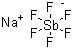 六氟銻酸鈉 分子結構