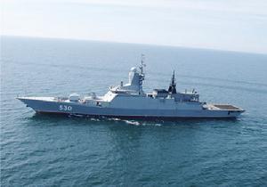 俄羅斯海軍20380型護衛艦正在海實