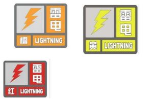 雷電預警信號