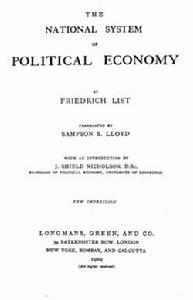 《政治經濟學的國民體系》