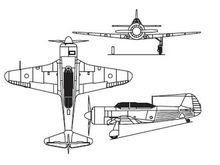 雅克-11教練機三視圖