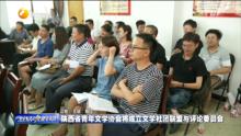 陝西衛視報導陝西校園文學聯盟成立