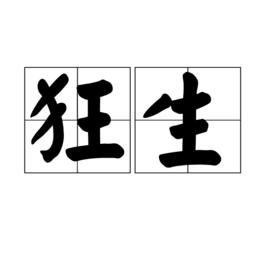 狂生[漢語詞語]