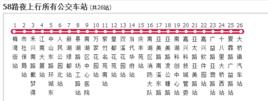 嘉興公交58路夜班