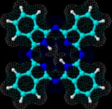 酞菁的分子結構