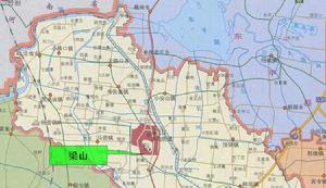 梁山[山東省梁山縣境內山脈《水滸傳》故事發源地]