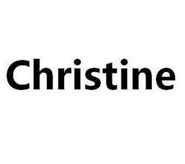 christine[英語名字]