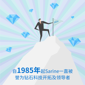 自1985年起，Sarine一直被譽為鑽石科技開拓及領導者