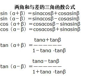 三角公式